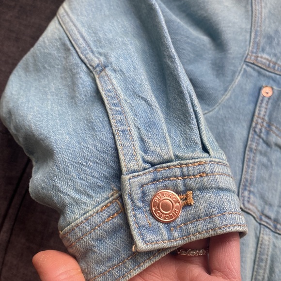 🆕 Anthropologie Pilcro Comeback Boyfriend Denim Jacket - Picture 7 of 12